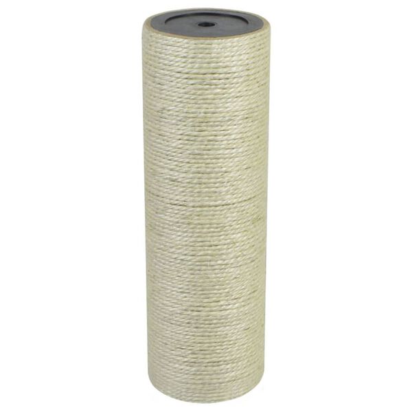 vidaXL Kattenkrabpaal 8x25 cm 8 mm beige