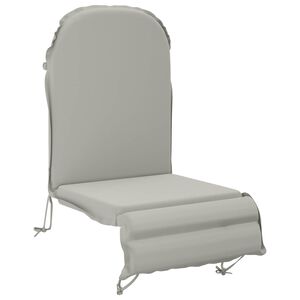 vidaXL Adirondack stoelkussen GEMERT 100% Polyester Grijs
