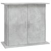 vidaXL Aquariumstandaard Betongrijs 81x36x73 cm Bewerkt hout