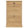 vidaXL Schoenenkast VIGO 60x35x96 cm massief grenenhout
