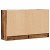 vidaXL Dressoir 120x30,5x70 cm bewerkt hout oud houtkleurig