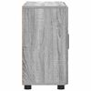 vidaXL Dressoir Grijs Sonoma 88,5 x 30,5 x 55,5 cm Bewerkt hout