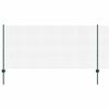 vidaXL gelast draadhek met palen 50 x 1 m PVC-Coated Staal Groen Mesh