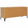 vidaXL TV-kast met lade Artisan Eiken 100 x 34,5 x 44,5 cm
