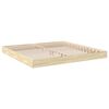 vidaXL Bedframe zonder matras 200x200cm spaanplaat sonoma eikenkleurig