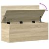 vidaXL Opbergbox 90x35x35 cm bewerkt hout sonoma eikenkleurig