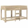 vidaXL Bunk Bed voor Kinderen Sonoma Eiken 100 x 190 cm Bewerkt hout