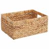 vidaXL Opslagmanden 3 pcs Naturel 40 x 30 x 18 cm Waterhyacint