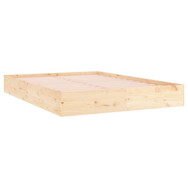 vidaXL Bedframe massief hout 180x200 cm