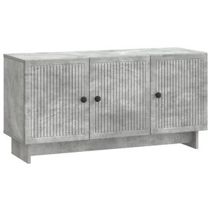 vidaXL TV-kast Betongrijs 99 x 34,5 x 50 cm Bewerkt hout