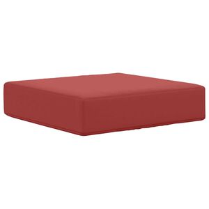 vidaXL Buiten Zitkussen Wijnrood 40 x 40 x 8 cm 100% Polyester