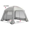 Bo-Camp Partytent opblaasbaar Air Gazebo 365x365 cm grijs