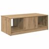 vidaXL Salontafel met lade Artisan Eiken 102 x 50 x 36cm Bewerkt hout