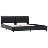 vidaXL Bedframe kunstleer zwart 160x200 cm