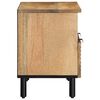vidaXL Tv-meubel 70x33x46 cm massief mangohout bruin