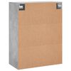 vidaXL Wandkast 69,5x34x90 cm betongrijs