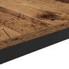 vidaXL Salontafel Oudhout 40 x 40 x 36 cm Bewerkt hout