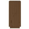 vidaXL Dressoir 38x35x80 cm massief grenenhout honingbruin