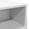 vidaXL Salontafel Wit 80 x 46 x 35 cm Bewerkt hout