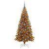 vidaXL Kerstboom met 300 LED met standaard Goud 180 cm PET