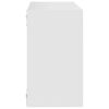 vidaXL Wandschappen kubus 4 st 26x15x26 cm wit