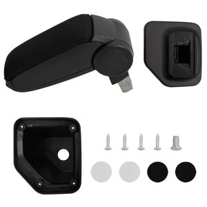 vidaXL Autoarmsteun voor HYUNDAI I20 (2015-2019) 15x32x(40-52) cm ABS zwart