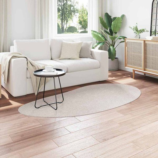 vidaXL Vloerkleden HUARTE Zand 100 x 200 cm Polyester