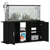 vidaXL Aquariumstandaard 121x41x58 cm bewerkt hout zwart