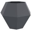 vidaXL Plantenbak Antraciet 100 x 100 x 80 cm Staal