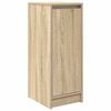 vidaXL Schoenenkast 29,5x34x76 cm bewerkt hout sonoma eikenkleurig