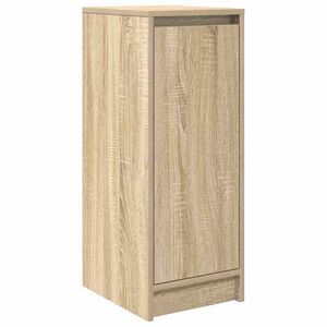 vidaXL Schoenenkast 29,5x34x76 cm bewerkt hout sonoma eikenkleurig