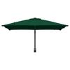 vidaXL Tuinparasol Groen 248,5 x 247,5 x 160 cm Polyester en staal