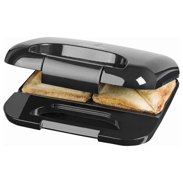 Bestron Sandwichmaker Funcooking ASM750Z 750 W zwart