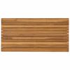vidaXL Tafelblad 90 x 45 x 3,5 cm Rechthoekig Massief Teakhout Naturel