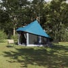 vidaXL Familie Tipi Tent met dak Blauw 404 x 370 x 270 cm