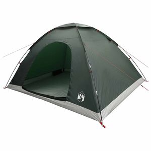 vidaXL Kamperen tent 6-persoons Legergroen
