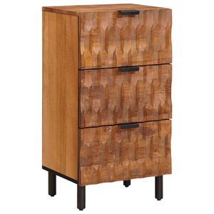 vidaXL Dressoir met lade Acacia Bruine Afwerking 40 x 33 x 75 cm