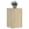 vidaXL Plantenstandaards 2 st 30x30x50 cm bewerkt hout sonoma eiken