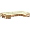 vidaXL Sofa-Sets 10 st Massief Acaciahout