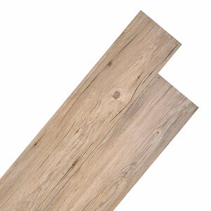 vidaXL Vloerplanken Eiken bruin 5,26 m&sup2; 18 st PVC