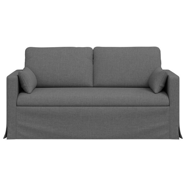 vidaXL Bank Donkergrijs