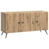 vidaXL TV-kast 99 x 34,5 x 50 cm Artisanaal eiken Bewerkt hout