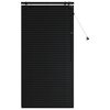 vidaXL Jaloezie Zwart 75 x 160 cm 35 mm Massief Paulowniahout