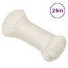 vidaXL Werktouw 3 mm 25 m polypropeen wit