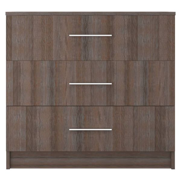 vidaXL Ladekast 71x35x68 cm bewerkt hout grijs sonoma eikenkleurig