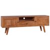 vidaXL Tv-meubel 140x30x50 cm massief teakhout