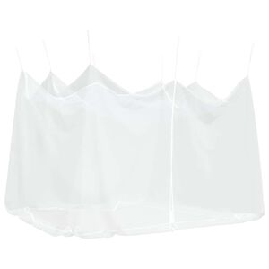 vidaXL Klamboe voor buiten 220 gaas wit 300x300x250 cm