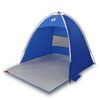 vidaXL Strandtent 3-persoons waterdicht azuurblauw