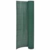 vidaXL Tuinafscheiding dubbelzijdig 110x300 cm groen