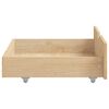 vidaXL Bedframe met 4 lades massief grenenhout 200x200 cm